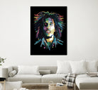 BOB MARLEY by Aan Susanto on GIANT ART - black character design