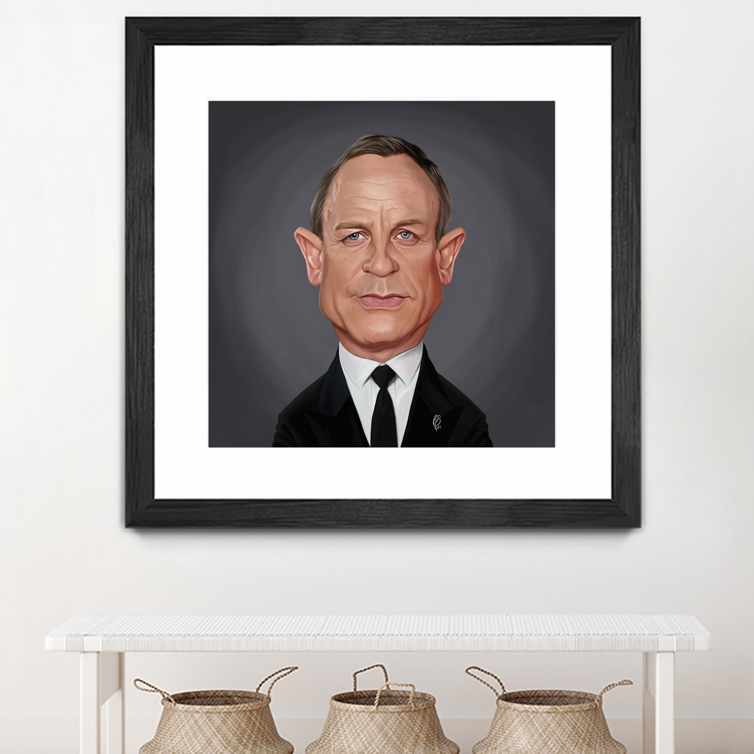 Daniel Craig by Rob Snow on GIANT ART - brown digital painting