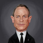 Daniel Craig by Rob Snow on GIANT ART - brown digital painting