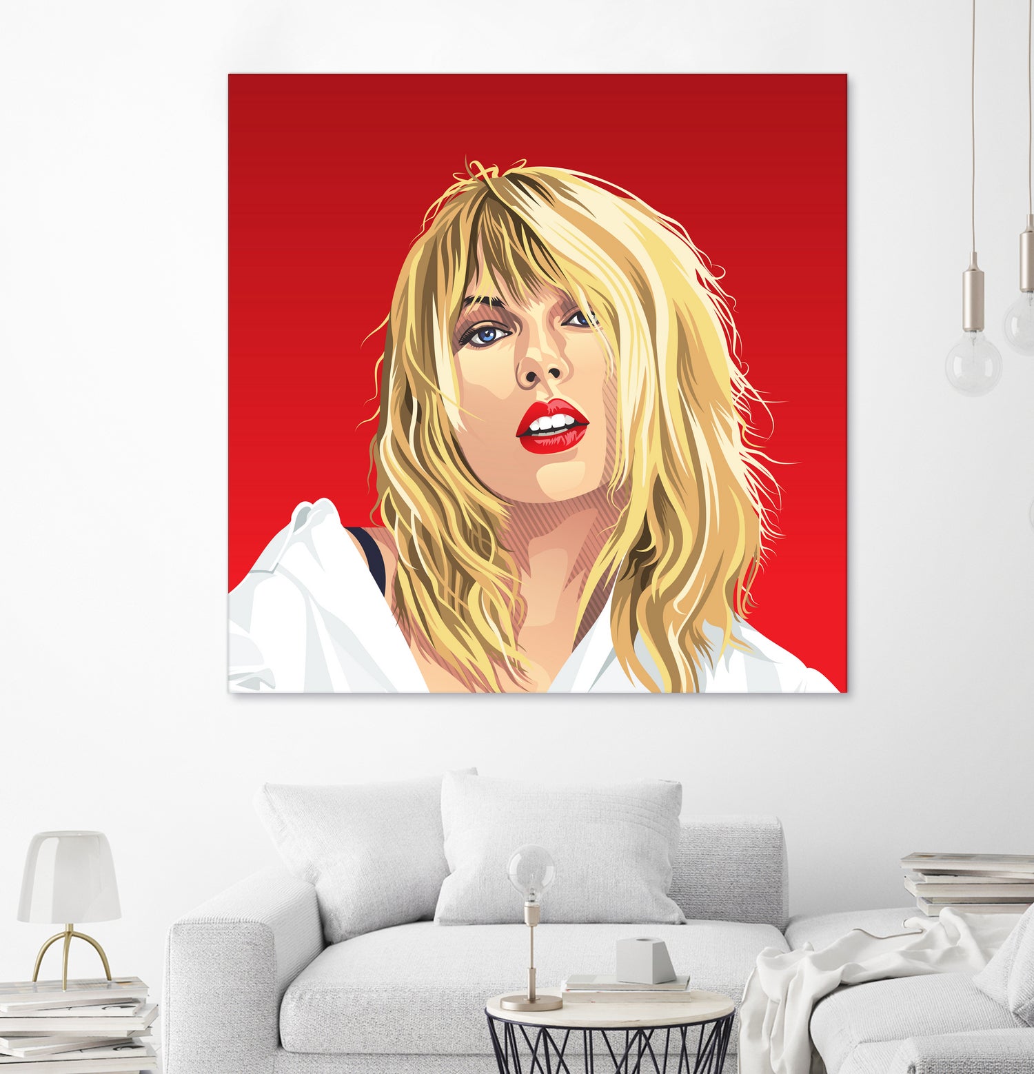 Taylor Swift RED by Laksana Ardie on GIANT ART - red photo illustration