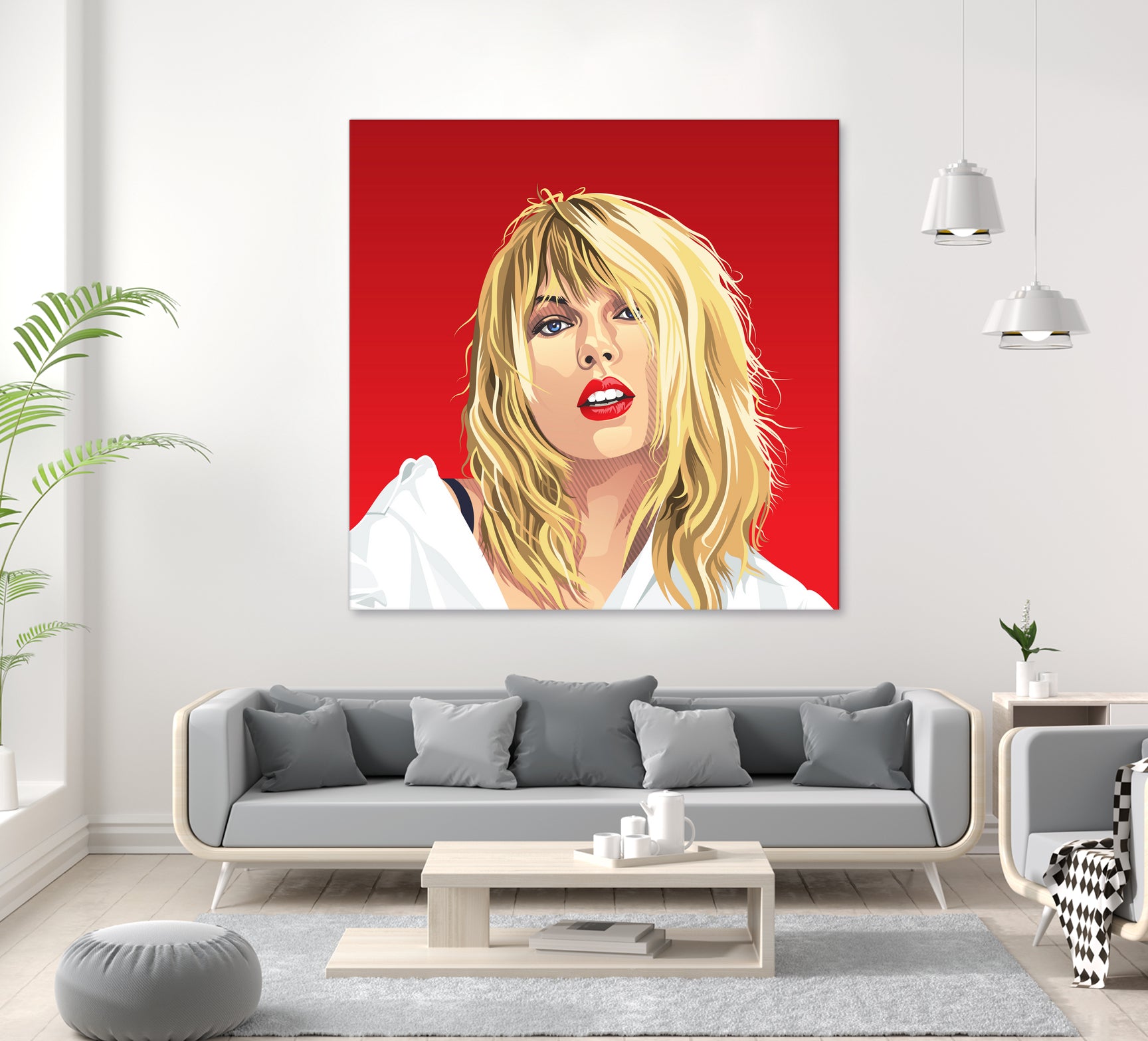 Taylor Swift RED by Laksana Ardie on GIANT ART - red photo illustration