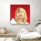 Taylor Swift RED by Laksana Ardie on GIANT ART - red photo illustration