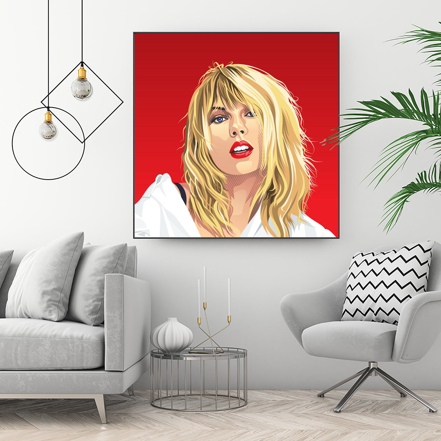 Taylor Swift RED by Laksana Ardie on GIANT ART - red photo illustration