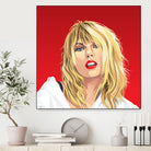 Taylor Swift RED by Laksana Ardie on GIANT ART - red photo illustration