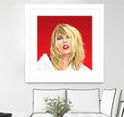 Taylor Swift RED by Laksana Ardie on GIANT ART - red photo illustration