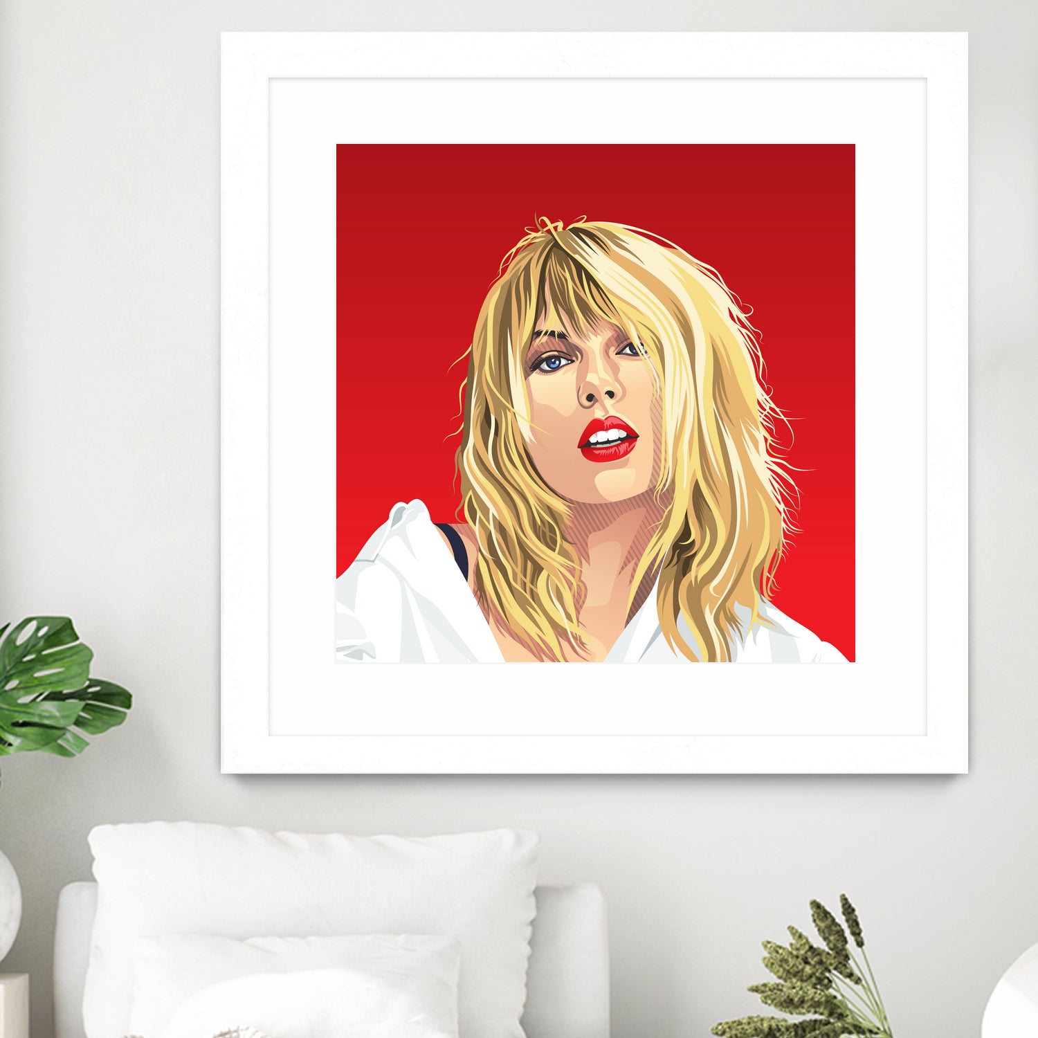 Taylor Swift RED by Laksana Ardie on GIANT ART - red photo illustration