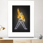 Freddy Mercury by Octavian Mihai Mielu on GIANT ART - yellow 3d art