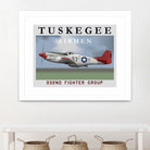 Duchess Arlene Of The Tuskegee Airmen by Matthew Webb on GIANT ART - gray digital drawing