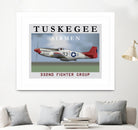 Duchess Arlene Of The Tuskegee Airmen by Matthew Webb on GIANT ART - gray digital drawing