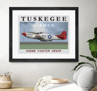 Duchess Arlene Of The Tuskegee Airmen by Matthew Webb on GIANT ART - gray digital drawing