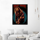 Dave Grohl Live in Show by ade niroi91 on GIANT ART - white photo illustration