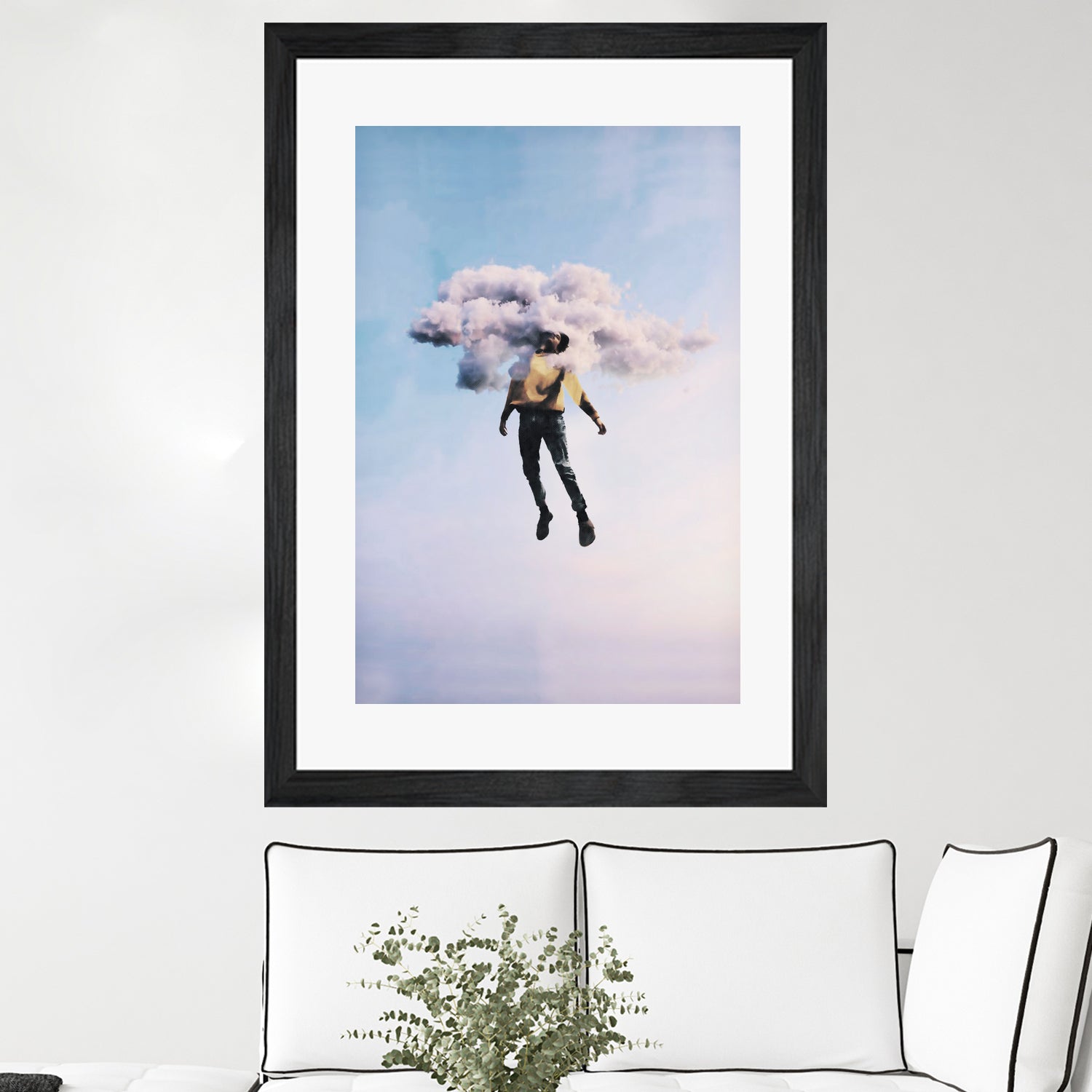 Dreams and Clouds by Menelaos Trompoukis on GIANT ART - blue digital painting