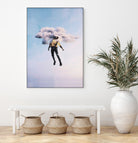 Dreams and Clouds by Menelaos Trompoukis on GIANT ART - blue digital painting