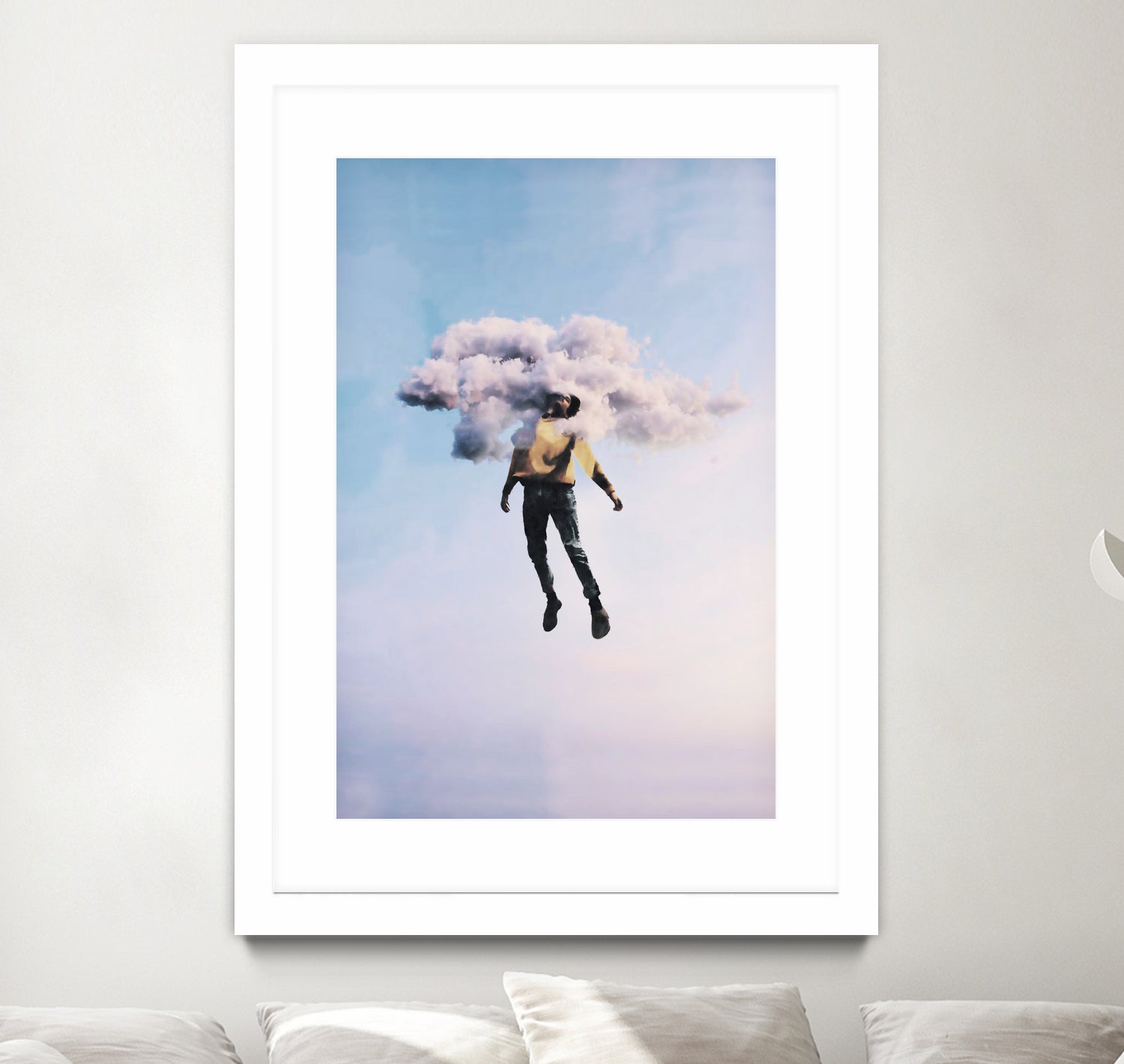 Dreams and Clouds by Menelaos Trompoukis on GIANT ART - blue digital painting