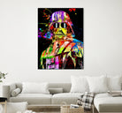 Darth Star Wars Show by Daniel Janda on GIANT ART - yellow digital painting