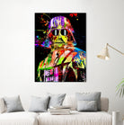 Darth Star Wars Show by Daniel Janda on GIANT ART - yellow digital painting