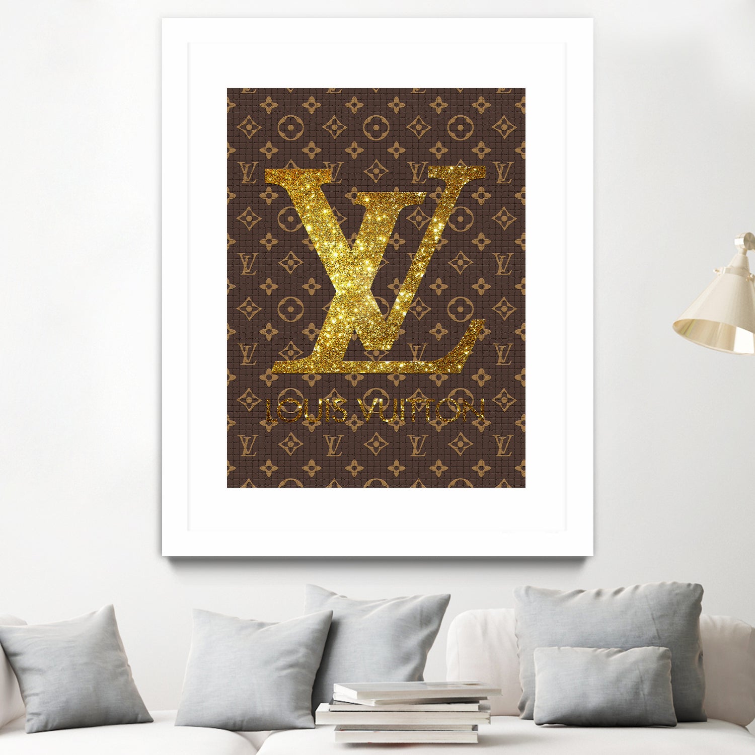 Louis Vuitton by Yusman Paringotan hotmartogi Pasaribu on GIANT ART - gray photo illustration