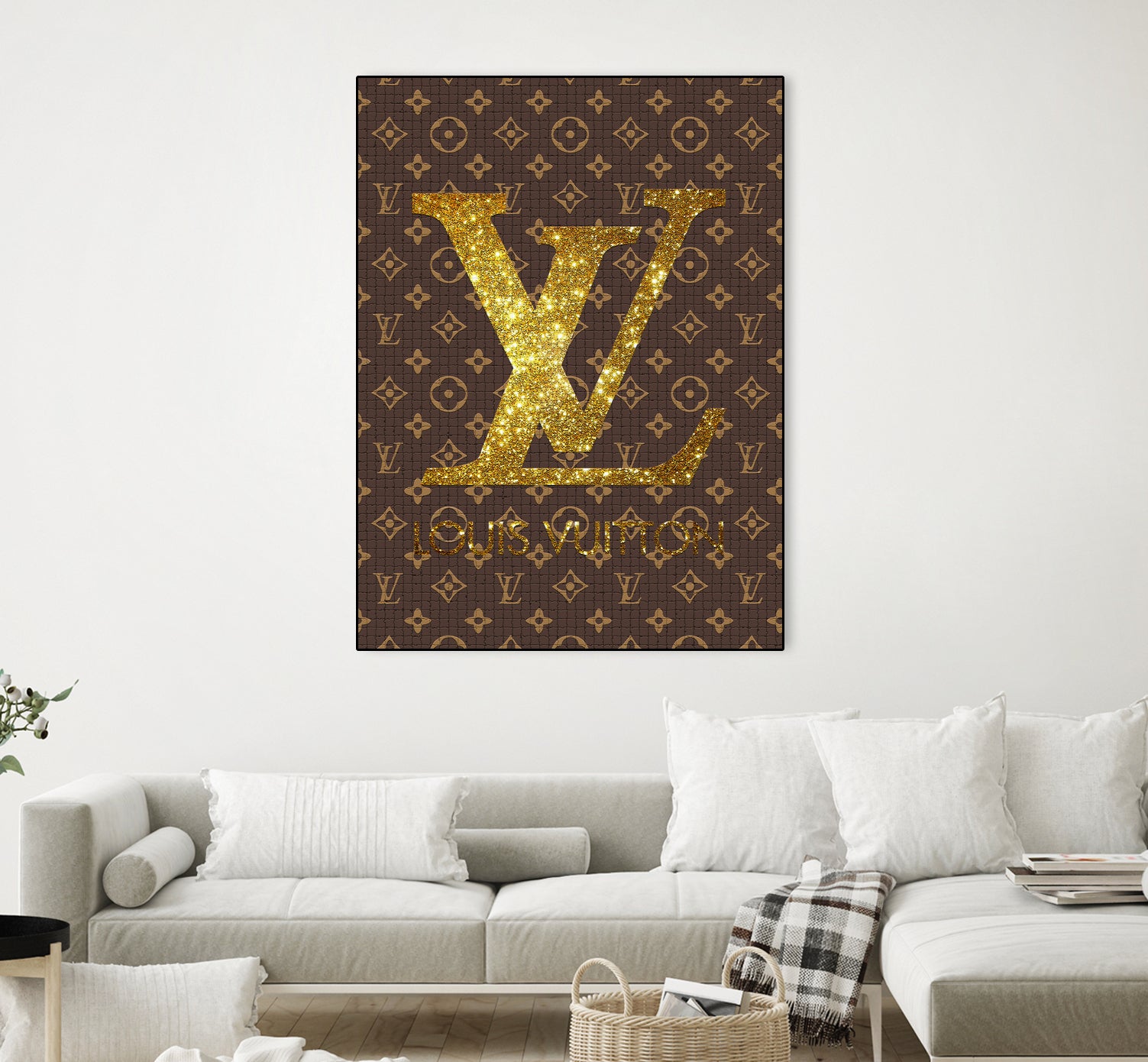 Louis Vuitton by Yusman Paringotan hotmartogi Pasaribu on GIANT ART - gray photo illustration