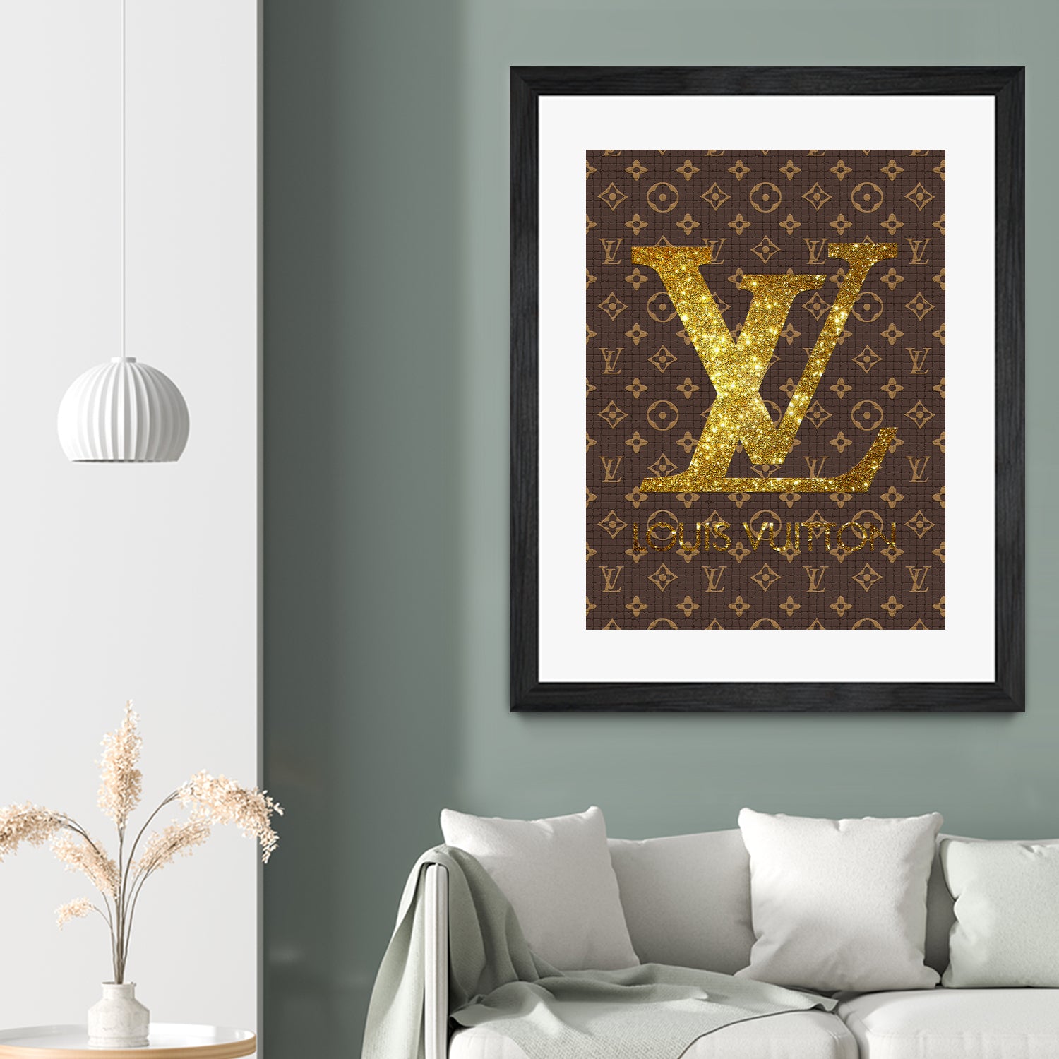 Louis Vuitton by Yusman Paringotan hotmartogi Pasaribu on GIANT ART - gray photo illustration