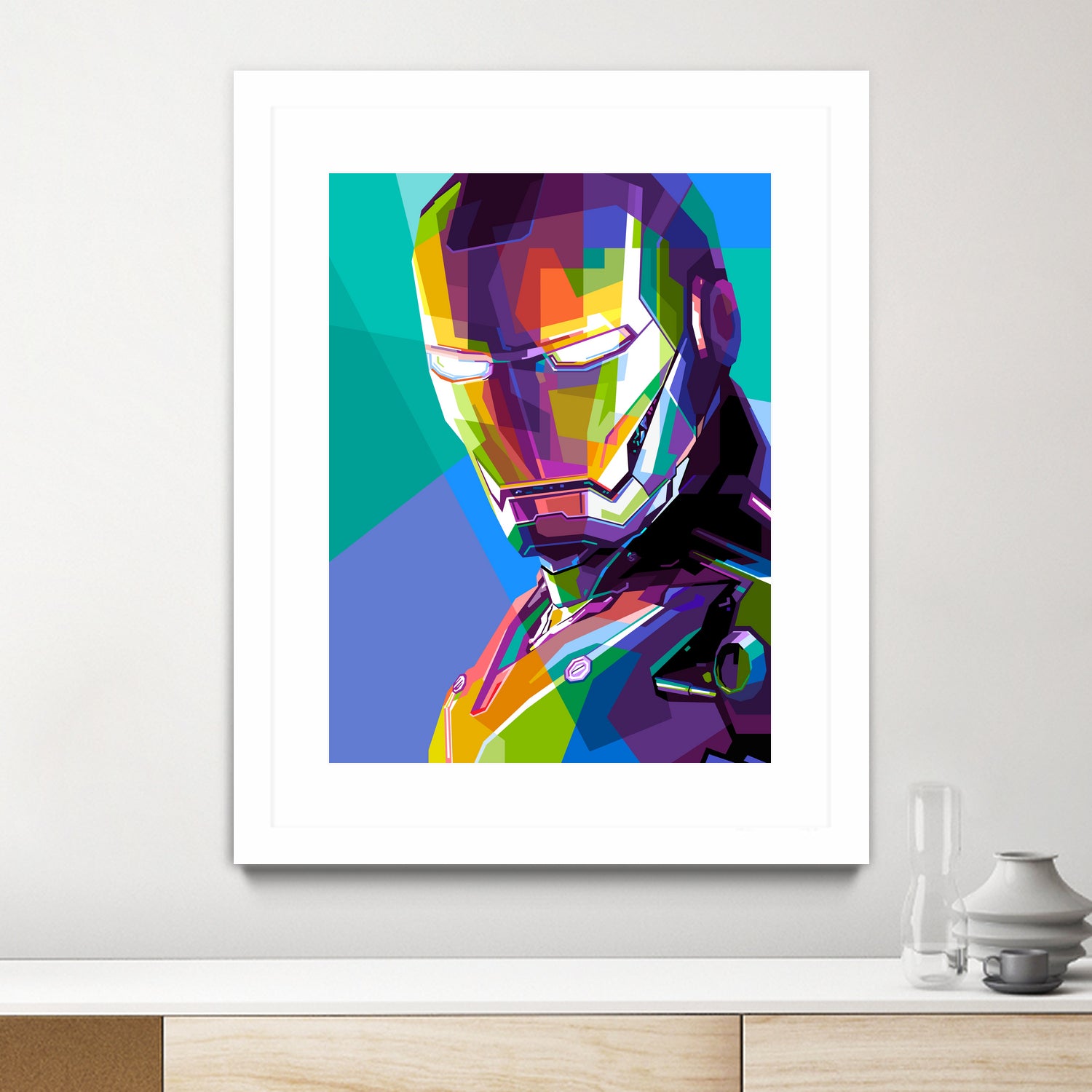 iron man by muzakkir ahmad on GIANT ART - white digital drawing