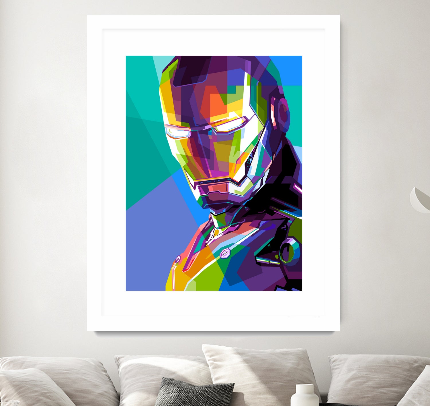 iron man by muzakkir ahmad on GIANT ART - white digital drawing