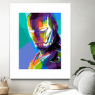 iron man by muzakkir ahmad on GIANT ART - white digital drawing