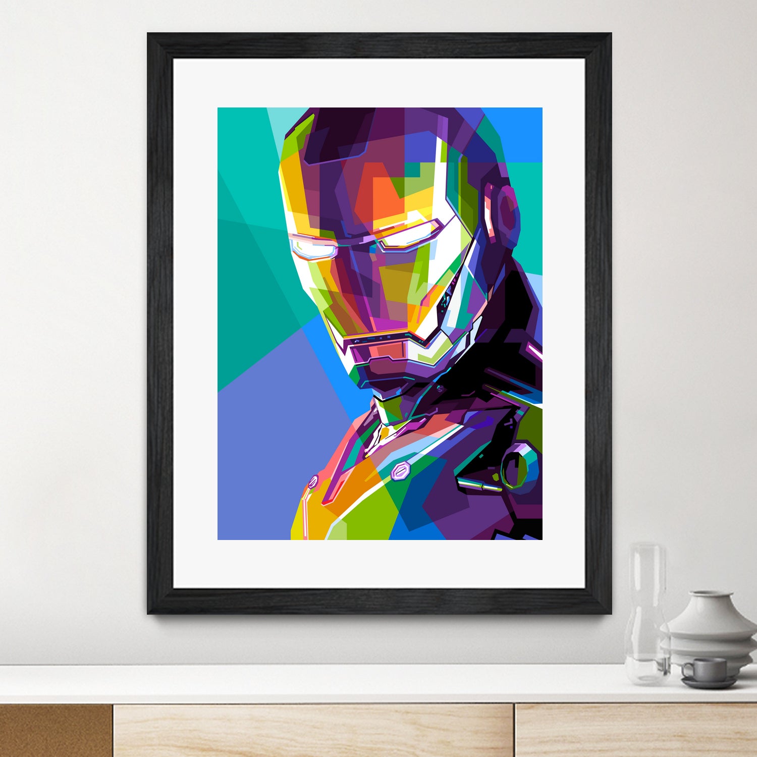 iron man by muzakkir ahmad on GIANT ART - white digital drawing