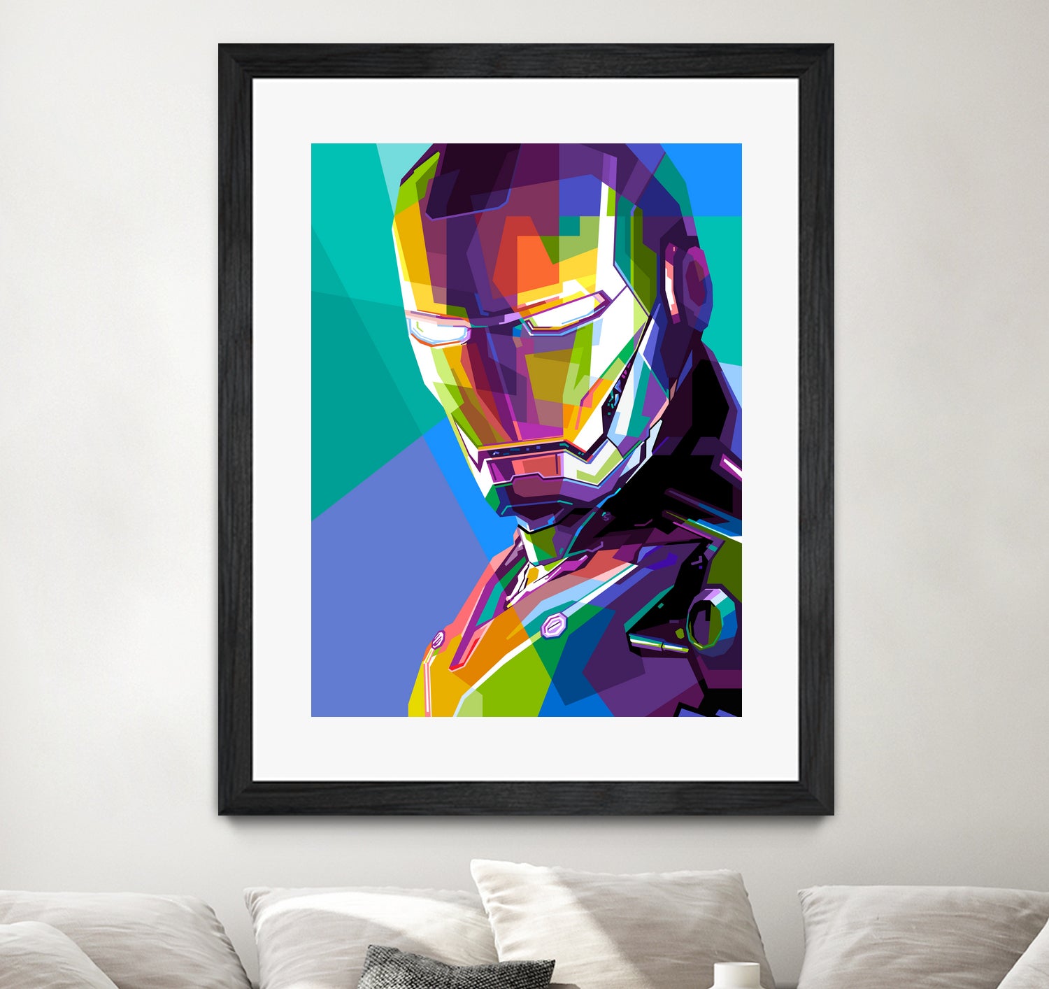 iron man by muzakkir ahmad on GIANT ART - white digital drawing