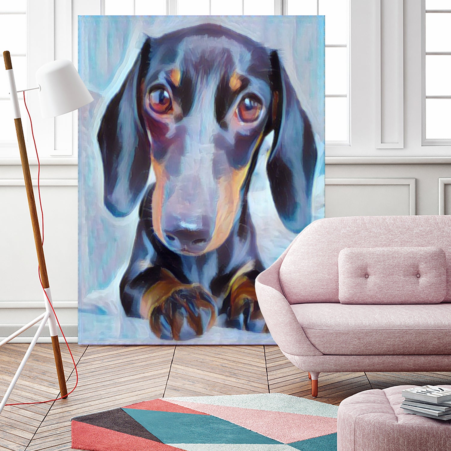 Daisy by Mary Carnot on GIANT ART - black digital painting