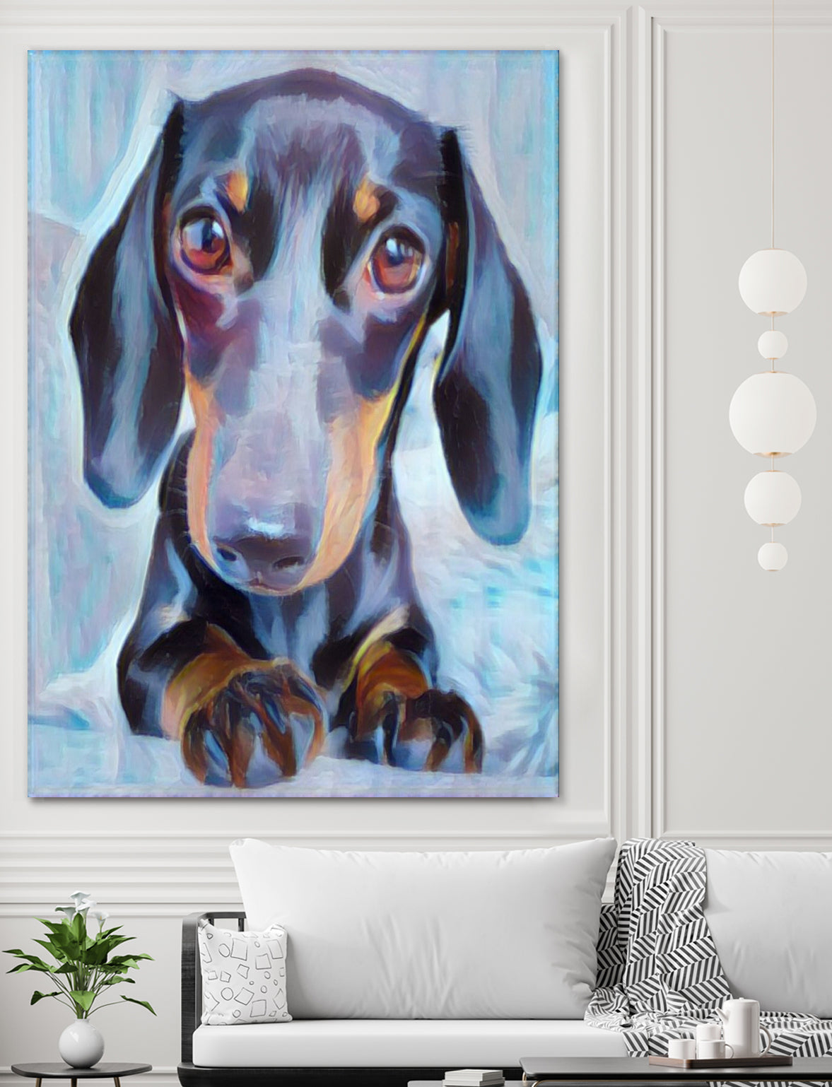 Daisy by Mary Carnot on GIANT ART - black digital painting