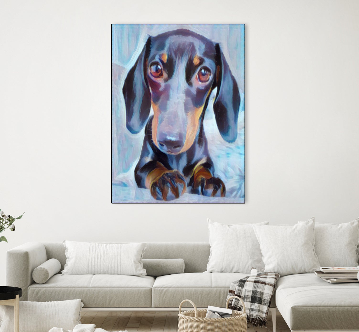 Daisy by Mary Carnot on GIANT ART - black digital painting