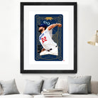 Dodgers Tarot: The Magician by Claudia Labarca on GIANT ART - blue digital painting