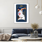 Dodgers Tarot: The Magician by Claudia Labarca on GIANT ART - blue digital painting