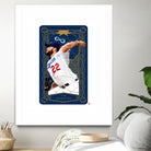 Dodgers Tarot: The Magician by Claudia Labarca on GIANT ART - blue digital painting