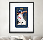 Dodgers Tarot: The Magician by Claudia Labarca on GIANT ART - blue digital painting