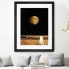 harvest moon by Katherine Blower on GIANT ART - black digital painting