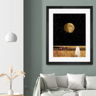 harvest moon by Katherine Blower on GIANT ART - black digital painting