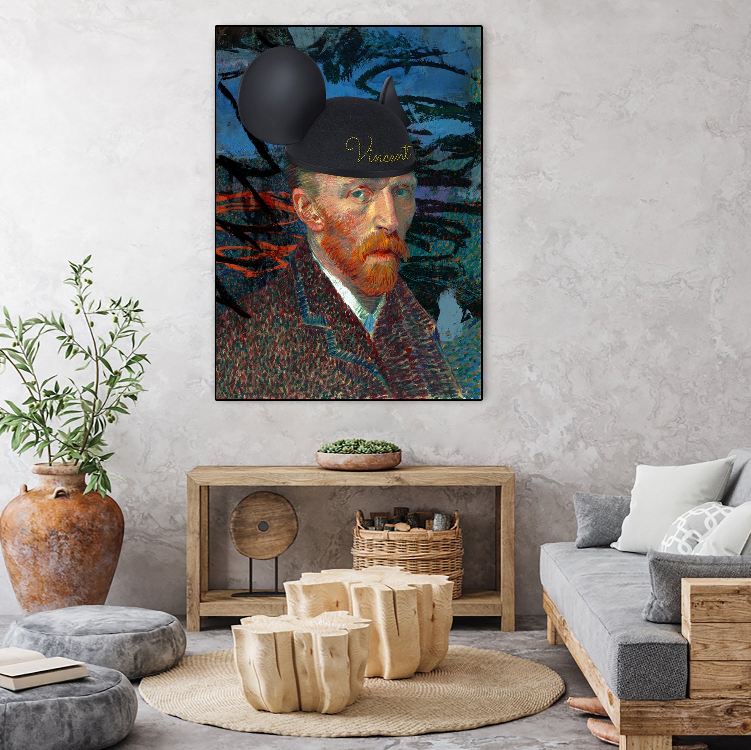 Vincent II by José Luis Guerrero on GIANT ART - orange photo manipulation