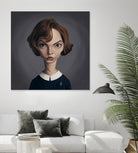 Anya Taylor-Joy by Rob Snow on GIANT ART - brown digital painting