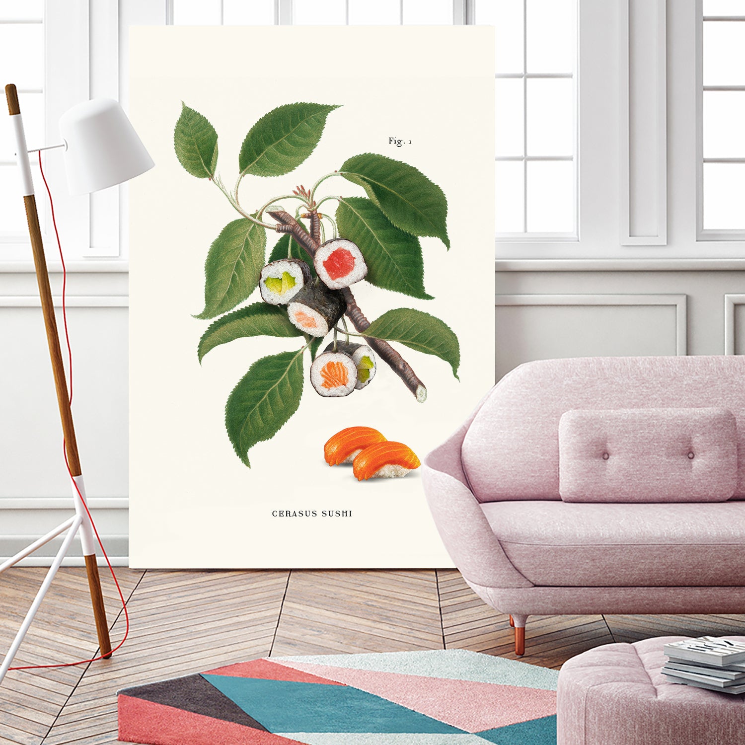 Sushi Plant by Jonas Loose on GIANT ART - green digital drawing