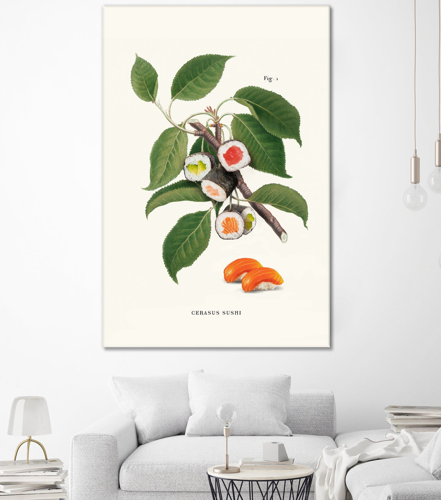 Sushi Plant by Jonas Loose on GIANT ART - green digital drawing