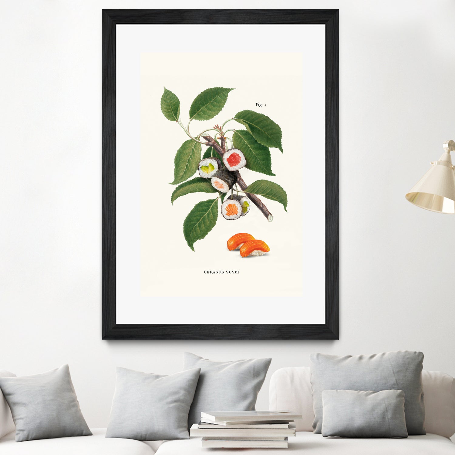 Sushi Plant by Jonas Loose on GIANT ART - green digital drawing