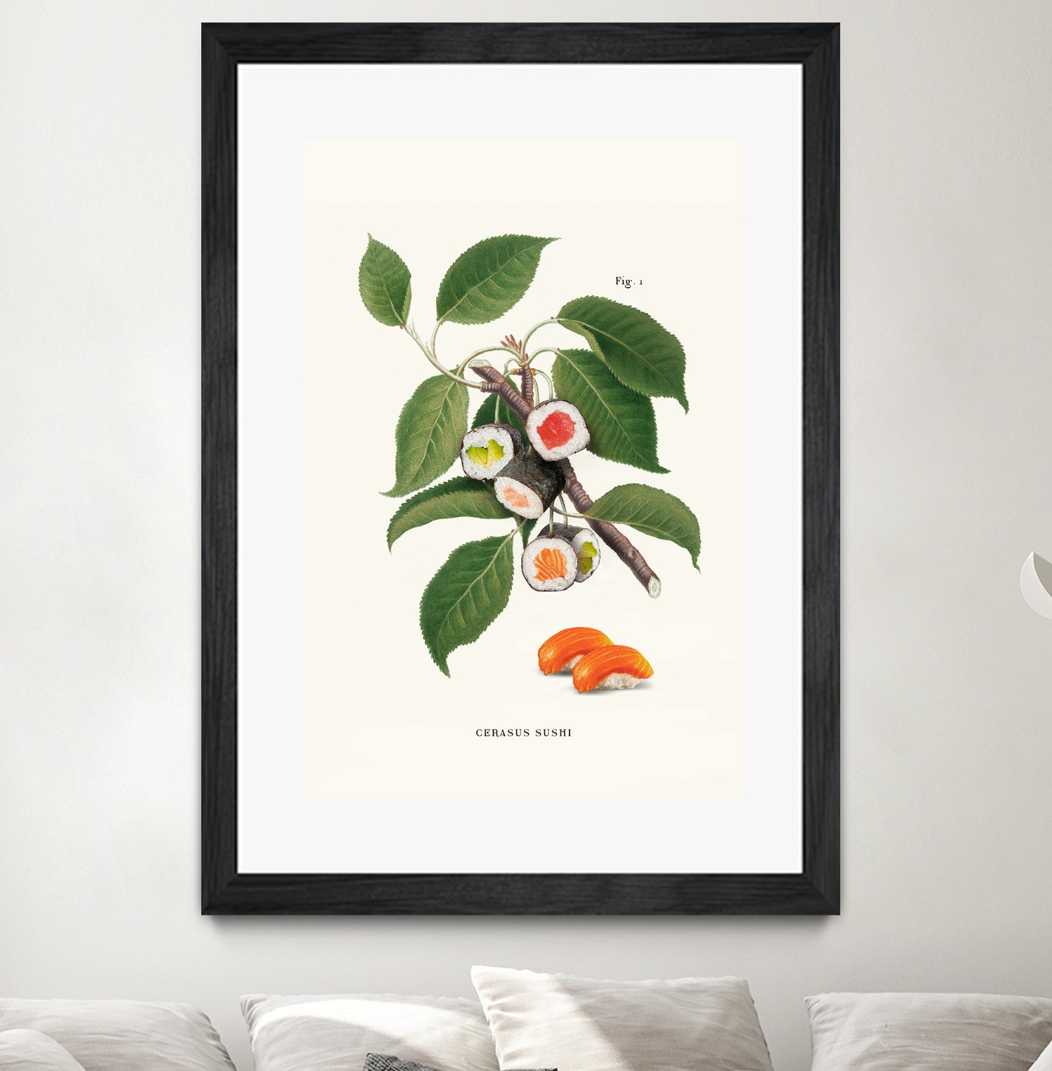 Sushi Plant by Jonas Loose on GIANT ART - green digital drawing