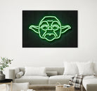 Yoda by Octavian Mihai Mielu on GIANT ART - green character design