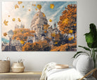 Autumn in Montmartre by emmanuel charlat on GIANT ART - orange photo illustration