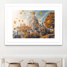 Autumn in Montmartre by emmanuel charlat on GIANT ART - orange photo illustration