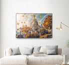 Autumn in Montmartre by emmanuel charlat on GIANT ART - orange photo illustration