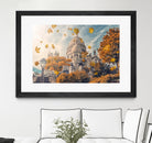 Autumn in Montmartre by emmanuel charlat on GIANT ART - orange photo illustration