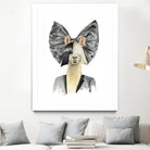 Llama Sia by Heather Perry on GIANT ART - black mixed media