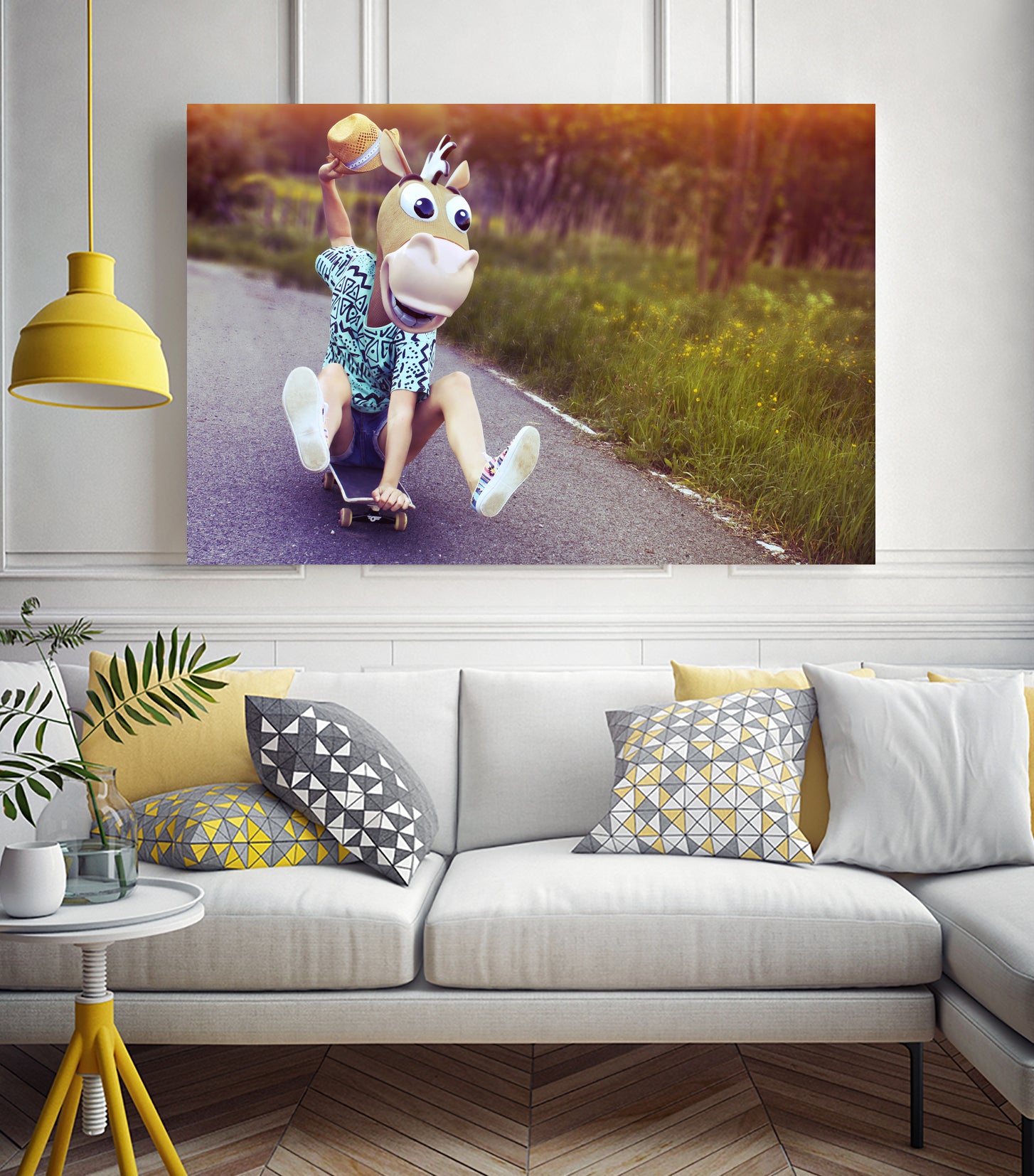 Road(eo) Trip ! by Caroline Sauvage on GIANT ART - orange photo manipulation